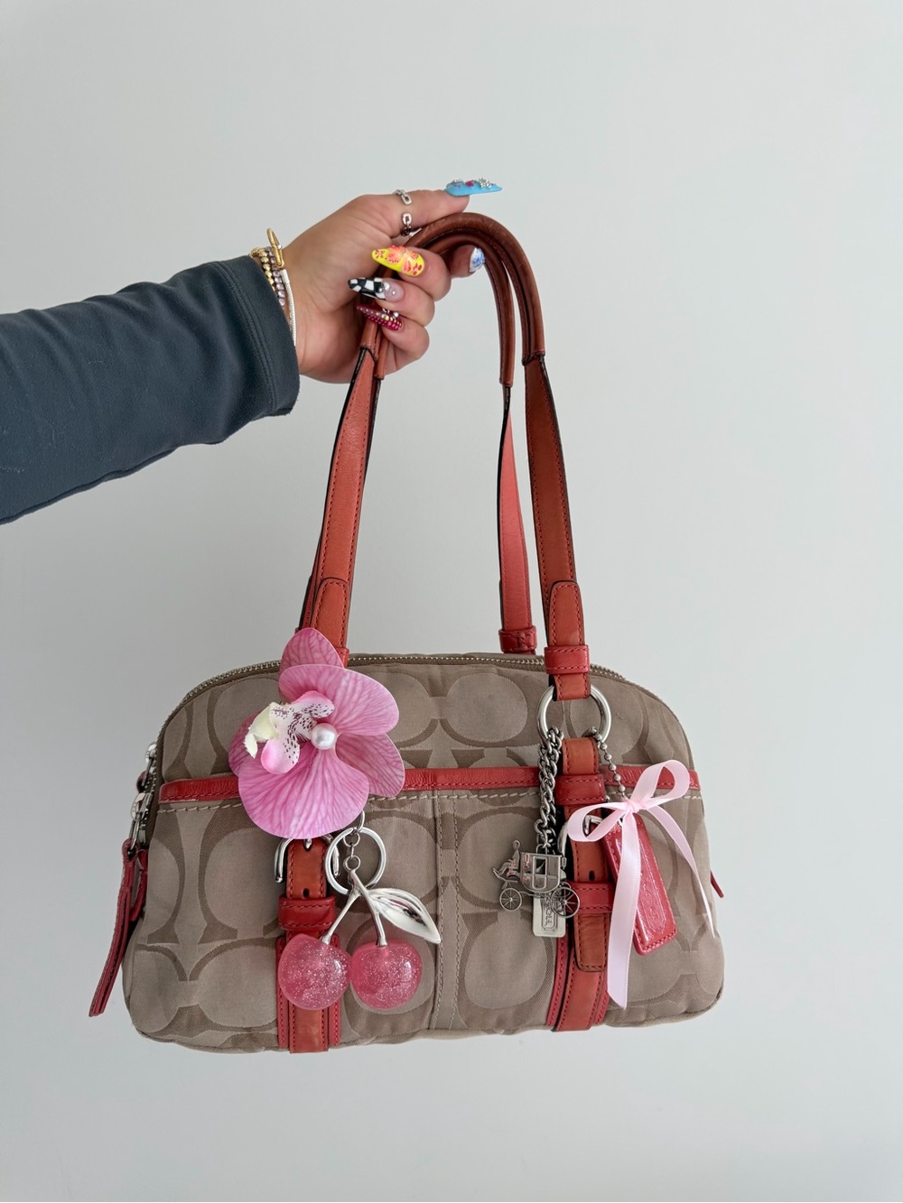🩷 vintage Coach Bonnie Shoulder Bag - Picture 14 of 16
